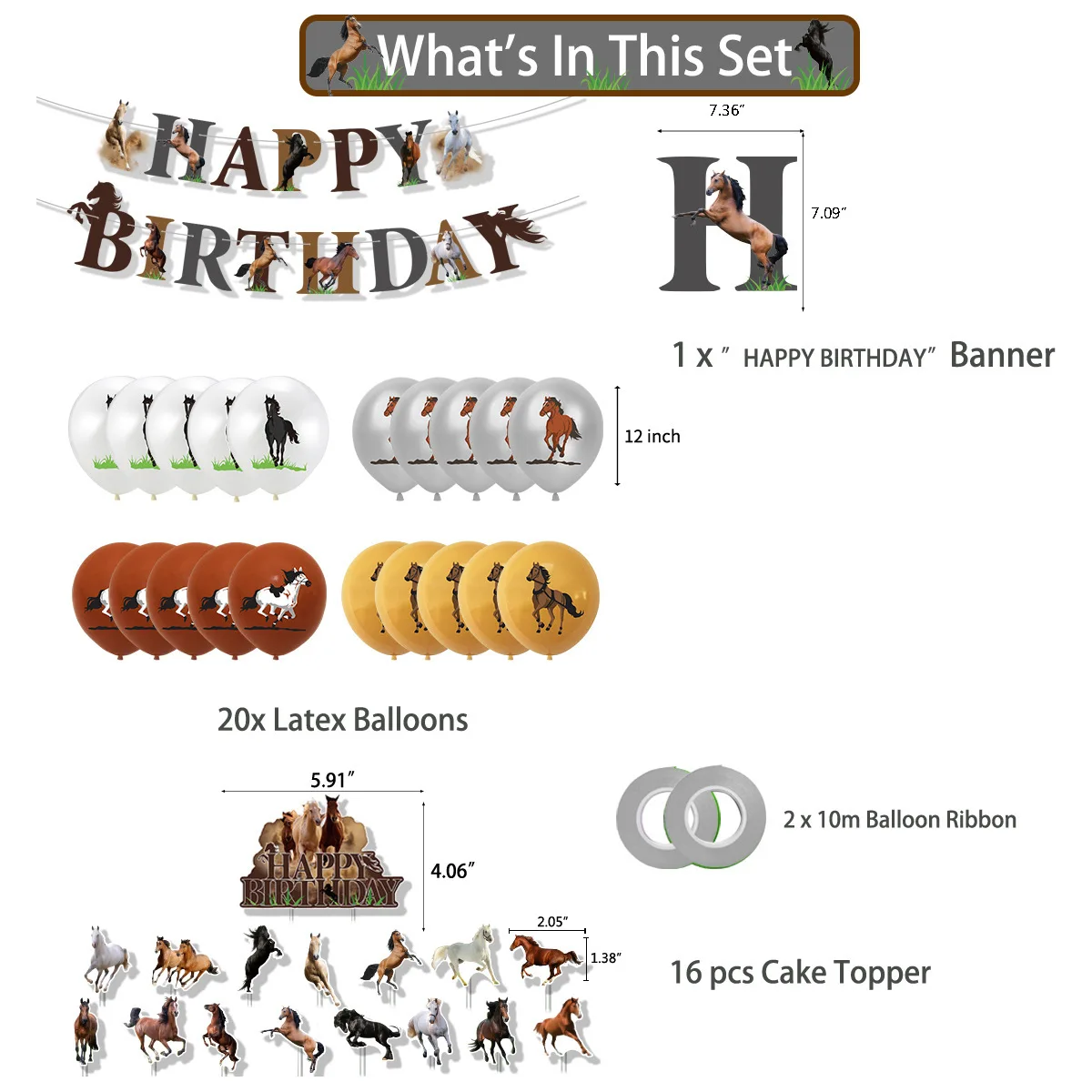 Horse Racing Birthday Party De - đánh giá và giá Banner Kids Toys