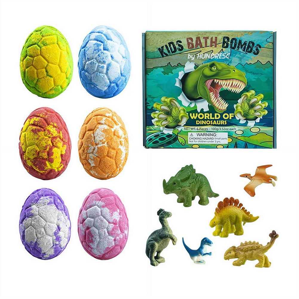 6PCS Dinosaur Egg Bath Bombs W - đánh giá và giá Kids Toys Dinosaur