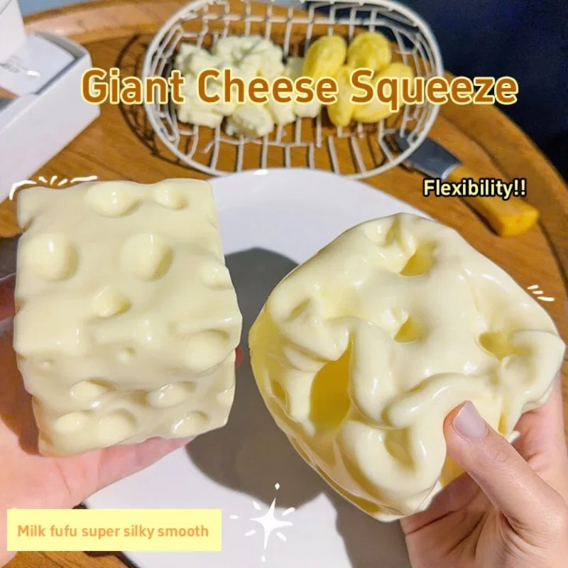 Taba Squishy Cheese Cube Stres - đánh giá và giá Kids & Toys Expo Saudi Arabia