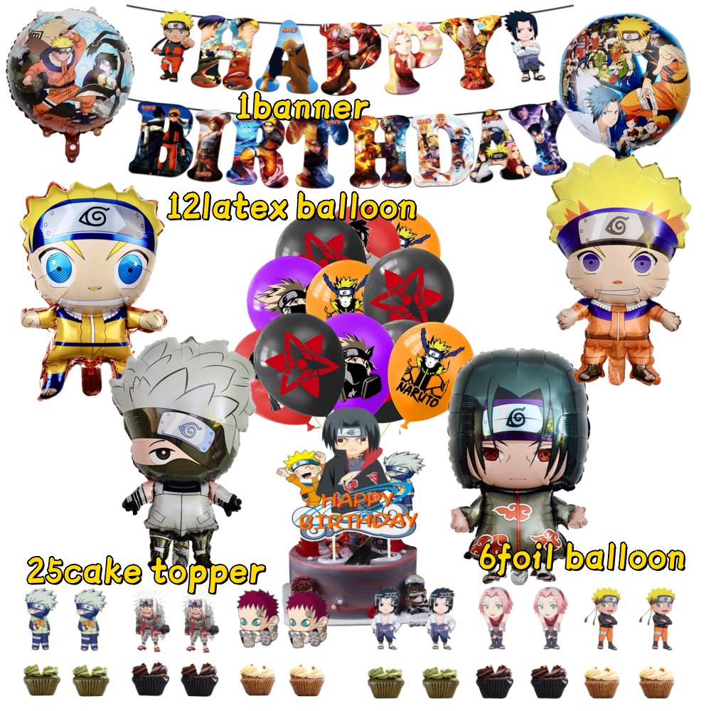 Narutoed Foil Balloons 12inch  - đánh giá và giá Banner Kids Toys