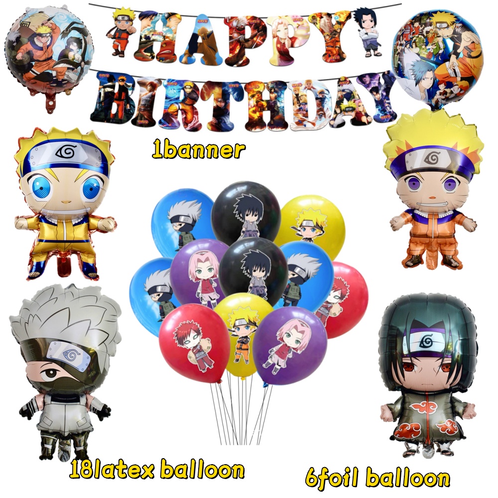 Narutoed Foil Balloons 12inch  - đánh giá và giá Banner Kids Toys