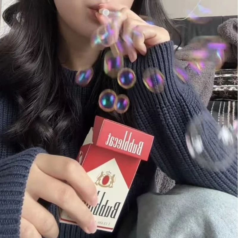 Creative Plastic Cigarette Box - đánh giá và giá Bubble Machine Outdoor