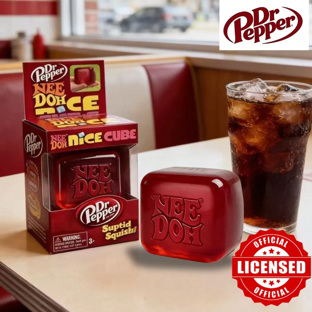Dr Pepper X NeeDoh Nice Cube S - đánh giá và giá Kids & Toys Expo Saudi Arabia