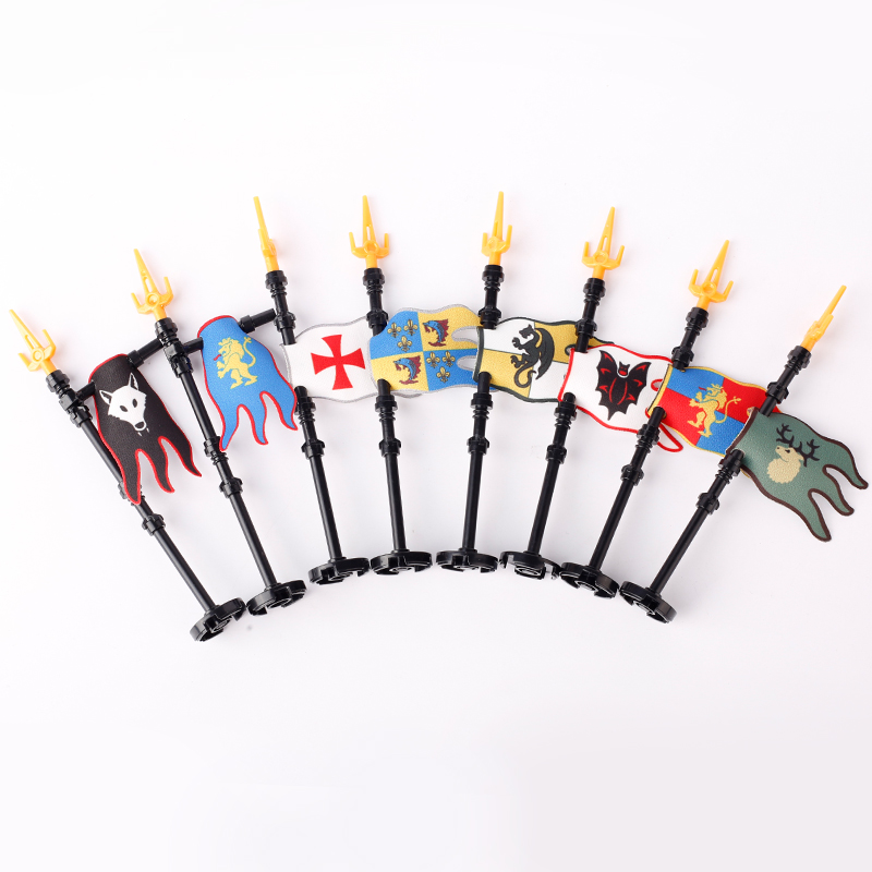 MOC Castle Flag Building Block - đánh giá và giá Banner Kids Toys
