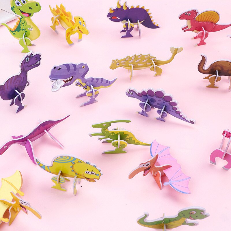 40pcs trẻ em giấy khủng long 3 - đánh giá và giá Kids Toys Dinosaur