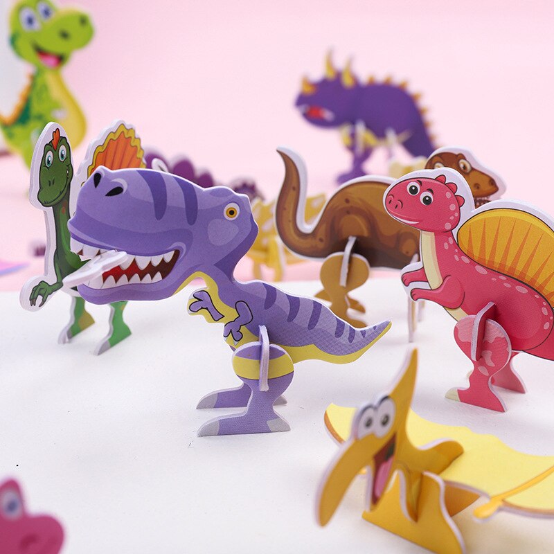 40pcs trẻ em giấy khủng long 3 - đánh giá và giá Kids Toys Dinosaur