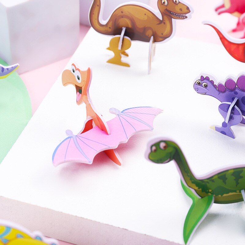 40pcs trẻ em giấy khủng long 3 - đánh giá và giá Kids Toys Dinosaur
