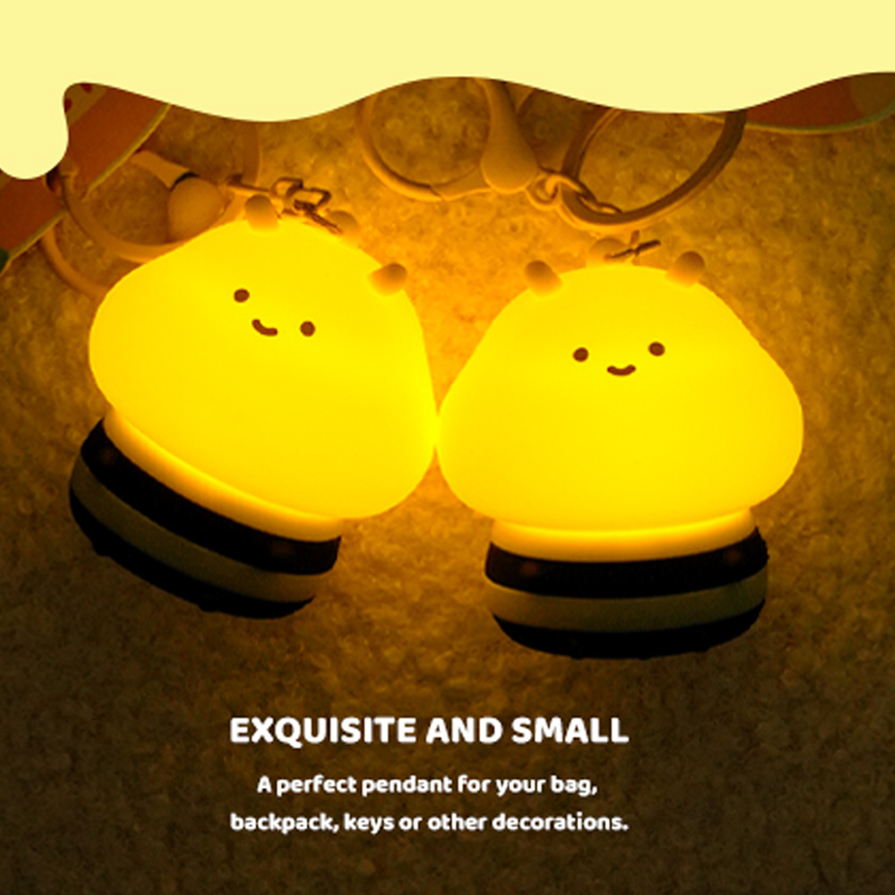 Mini Bee Keychain Night Light  - đánh giá và giá Kids Toys Bd